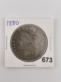 1880 Morgan Silver Dollar Coin