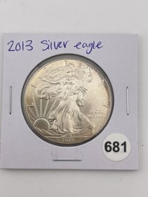 2013 Silver Eagle Coin