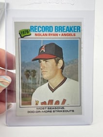 Nolan Ryan Baseball Card
