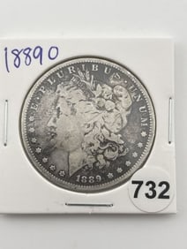 1889 O Morgan Silver Dollar Coin