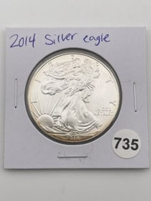 2014 Silver Eagle Coin