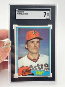 1981 Topps #240 Nolan Ryan Baseball Card