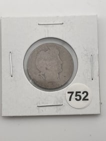 Barber Quarter Coin