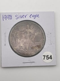 1998 Silver Eagle Coin