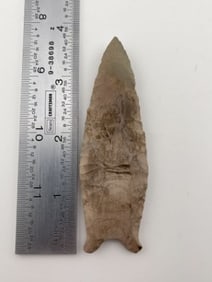 3 & 3/4" Cumberland Indian Artifact Arrowhead