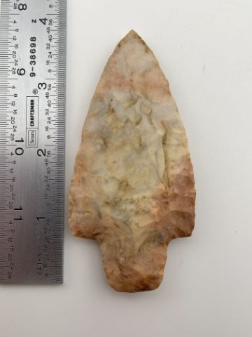 3 & 3/4" Adena Indian Artifact Arrowhead (1 of 3)