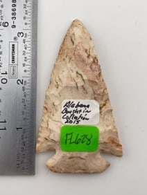 3 & 1/4" Dovetail Indian Artifact Arrowhead