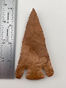 4" Calf Creek Indian Artifact Arrowhead