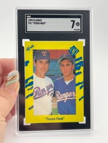 1990 Classic T91 Texas Heat Baseball Card