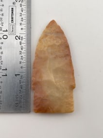 2 & 3/8" Scottsbluff Indian Artifact Arrowhead