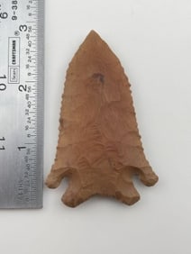 2 & 7/8" Pine Tree Indian Artifact Arrowhead