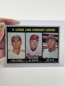 Sandy Koufax Baseball Card