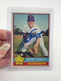 Steve Garvey Hand Signed Authentic Autograph