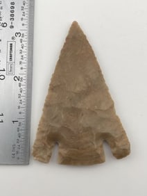 3 & 1/4" Calf Creek from Texas Indian Artifact Arrowhead