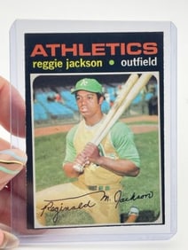 Reggie Jackson Baseball Card