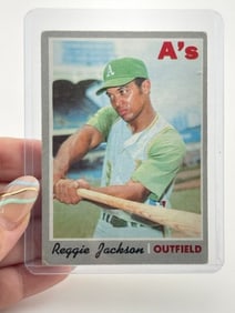 Reggie Jackson Baseball Card