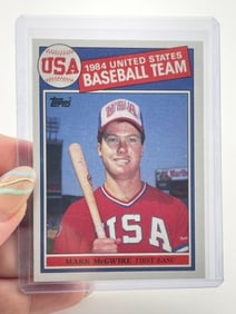 Mark McGwire Baseball Card