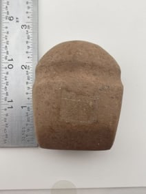 Miniature Grooved Axe Indian Artifact Arrowhead