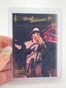 Hank Williams Jr. Hand Signed Authentic Autograph