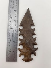 5 & 1/4" Tussinger Eccentric Indian Artifact Arrowhead