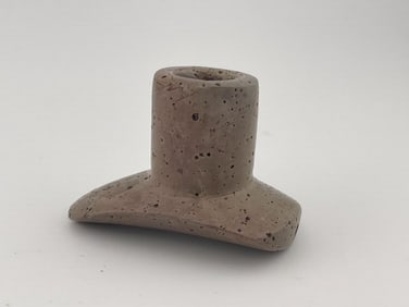 Hopewell Pipe Indian Artifact Arrowhead