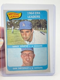 Sandy Koufax Baseball Card