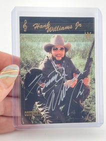 Hank Williams Jr. Hand Signed Authentic Autograph
