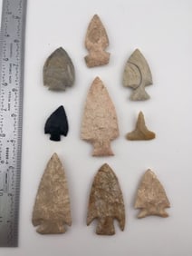 9 Very Nice Missouri Arrowheads