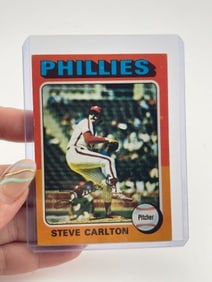 Steve Carlton Hand Signed Authentic Autograph