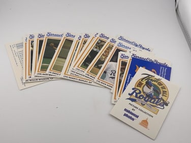 1986 Kansas City Royals Team Set