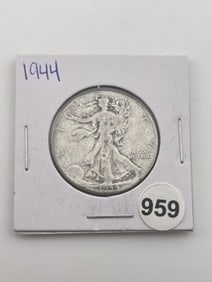 1944 Walking Liberty Half Dollar Coin
