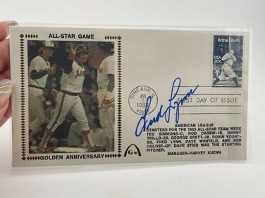 Hand Signed Authentic Autograph