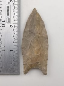 Clovis Indian Artifact Arrowhead