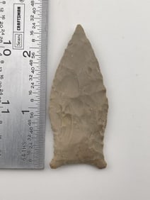 Clovis Indian Artifact Arrowhead