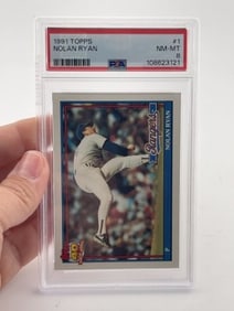 1991 Topps Nolan Ryan Baseball Card