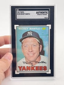 1967 Topps Mickey Mantle Baseball Card