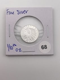 1/10th oz Fine Silver Coin