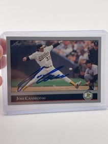Jose Canseco Hand Signed Authentic Autograph