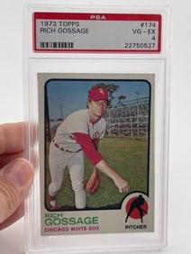 1973 Topps Rich Goose Gossage Baseball Card