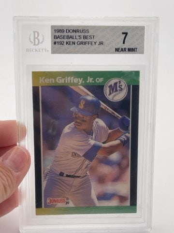 1989 Donruss Ken Griffey Jr Baseball Card: KEY WORDS: INDIAN ARTIFACT ARTIFACTS ARROWHEAD ARROWHEADS NATIVE AMERICAN MISSISSIPPIAN QUAPAW CADDO POTTERY COINS MORGAN DOLLAR PEACE DOLLAR SILVER COINS Arkansas. Now taking in consignments for pre-