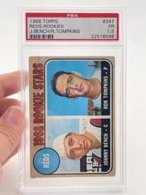 1968 Topps Johnny Bench Baseball Card