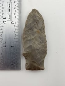 Adena Indian Artifact Arrowhead