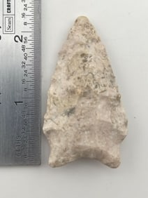 Dalton Indian Artifact Arrowhead