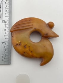 Chinese Jade Hongshan Figurine