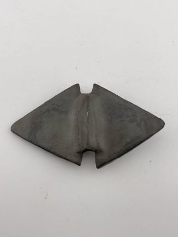 Slate Winged Bannerstone Indian Artifact Arrowhead (1 of 5)