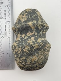 Miniature Grooved Axe Indian Artifact Arrowhead