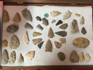 Group of Arrowheads etc.