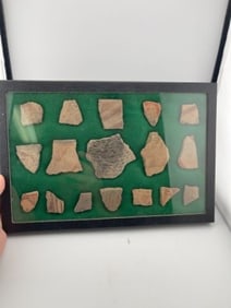 Frame of Painted Pottery frame is included