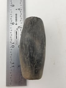 Large Pottery Bead Indian Artifact Arrowhead