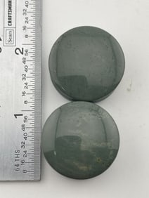 Jade Ear Spools Indian Artifact Arrowhead